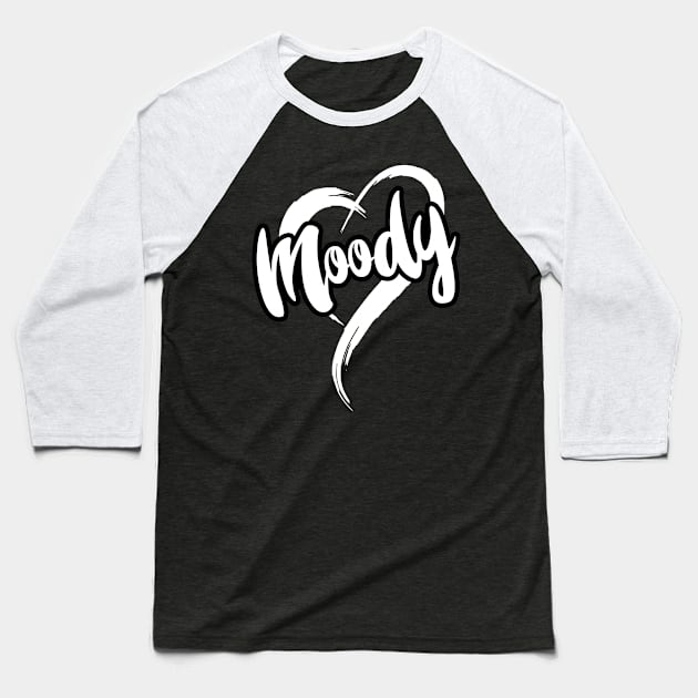 Moody Baseball T-Shirt by ReignGFX